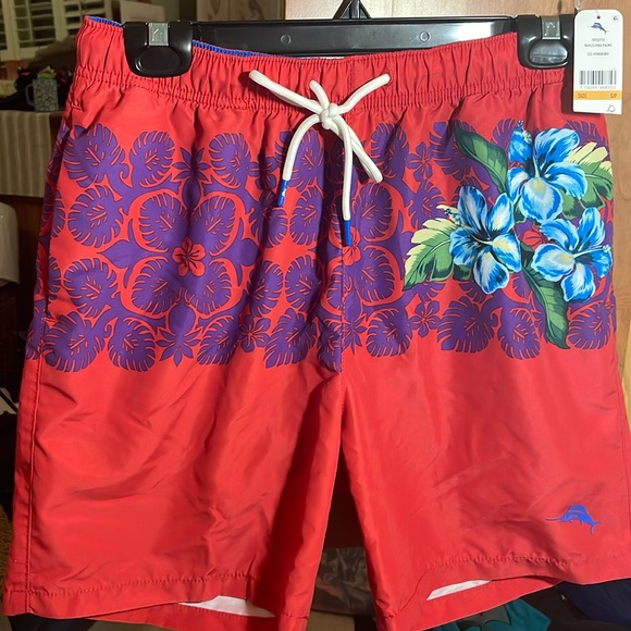 Tommy Bahama Other - Men’s Tommy Bahama  red Swim trunks sz Small